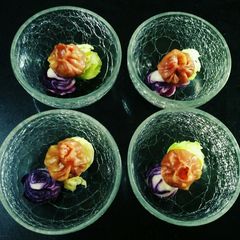 A picture of Veg momos.