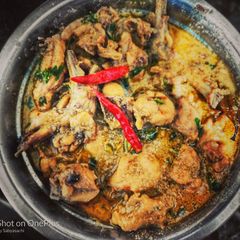 A picture of MALAI CHICKEN dhaba style.