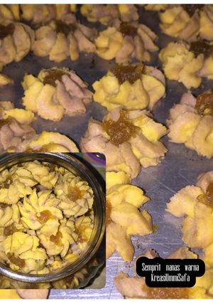 Foto resep Semprit Nanas Warna