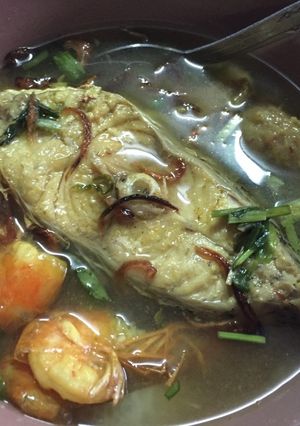 Foto resep Sup ikan kakap batam
