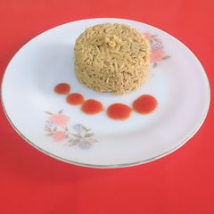 A picture of Split chickpeas rice.