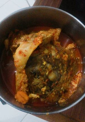 Foto resep Gulai kepala ikan tanpa santan