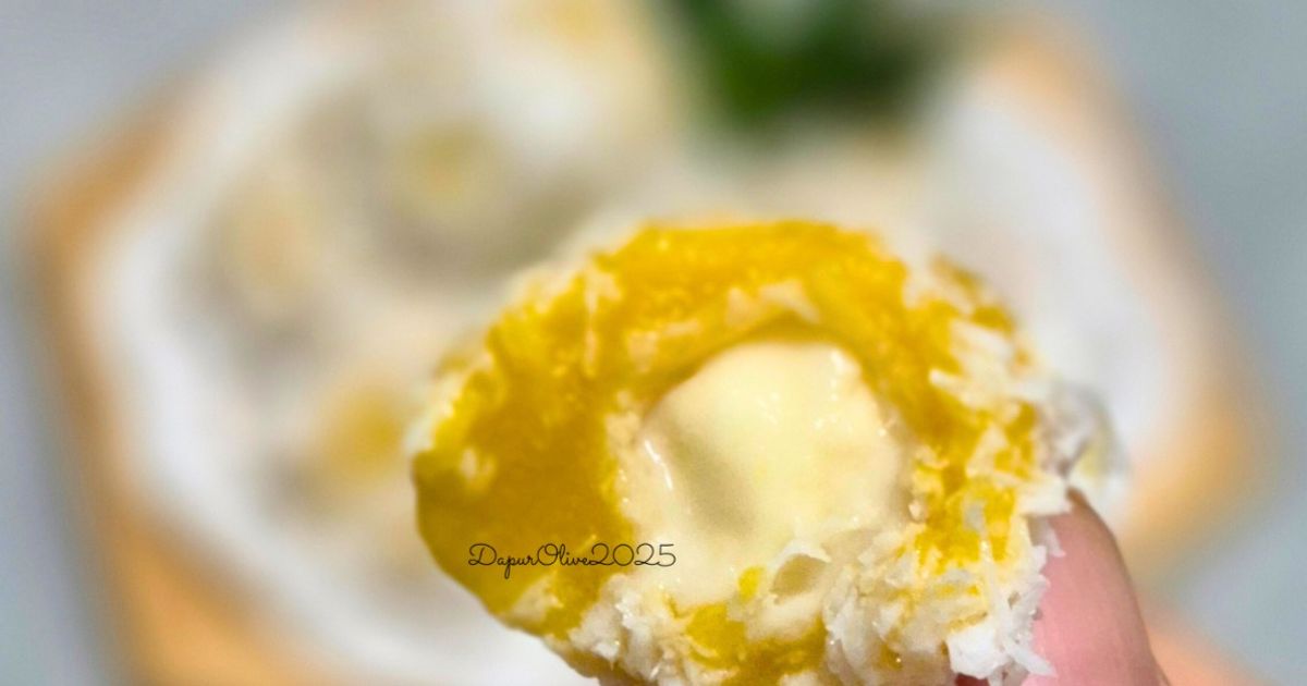 Klepon Labu Kuning Isi Keju Oles