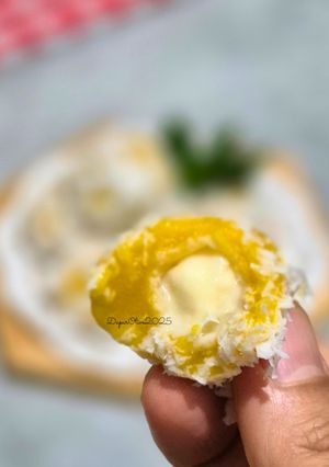 Foto resep Klepon Labu Kuning Isi Keju Oles
