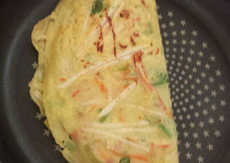 Recipe of Speedy Vegan Banh Xeo (Vietnamese pancake)