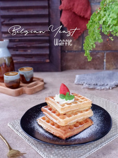 Foto resep Belgian Yeast Waffle