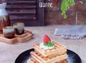 Foto resep Belgian Yeast Waffle