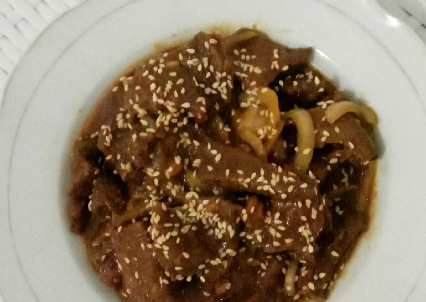 Beef Teriyaki Ala Hokben