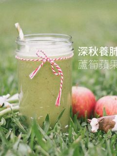 營養師的精力湯之路─深秋養肺‧蘆筍蘋果精力湯食譜 的食譜成品照片