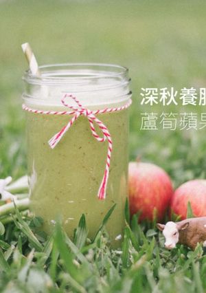 營養師的精力湯之路─深秋養肺‧蘆筍蘋果精力湯食譜 的食譜成品照片