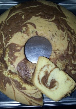 Foto resep Bolu Marmer Simpel