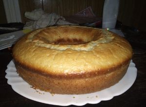 Una foto de Torta con soda