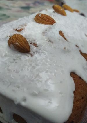 Una foto de Budín húmedo de coco y almendras 🤤