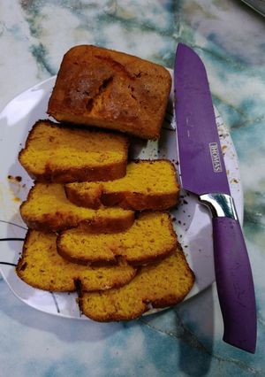 Una foto de Budín de Mandarina