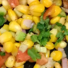 Sweet corn Chaat A picture of Sweet corn Chaat.
