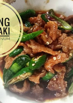 Foto resep Daging teriyaki