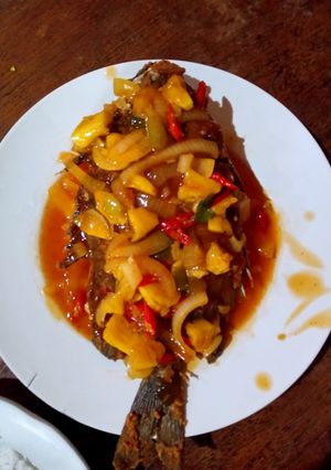 Foto resep Ikan Goreng Asam Manis