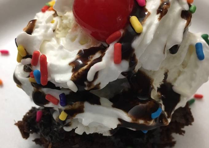 Recipe of Any-night-of-the-week Brownie Sundae