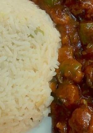 A picture of Chicken Manchurian.