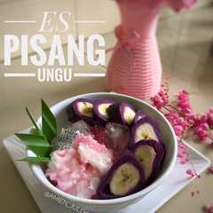 รูปของ Es Pisang Ungu Simpel
