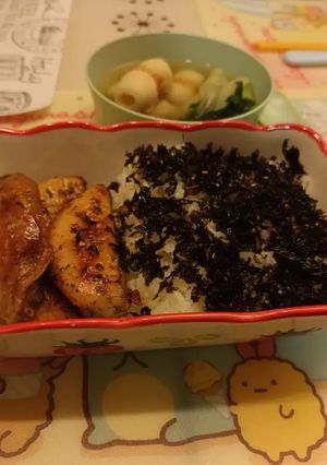 日式紫菜拌飯 的食譜成品照片