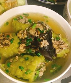 canh nấm hương khô