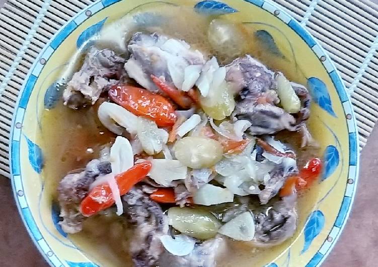 Resep Asem asem tulang ayam yang Enak Banget