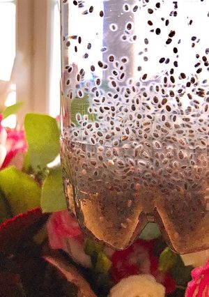 Hình của món 🌱 Nước Lọc Pha Hạt Chia Detox Mỗi Ngày.