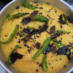 A picture of Dhokla.