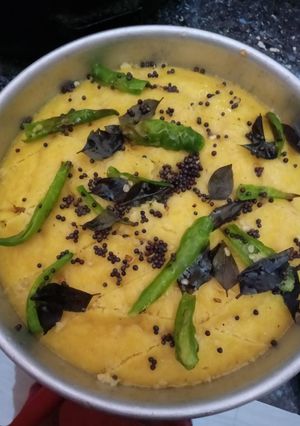 A picture of Dhokla.