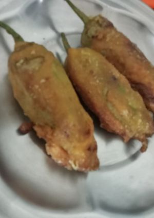 A picture of Mirch pakory🤤.