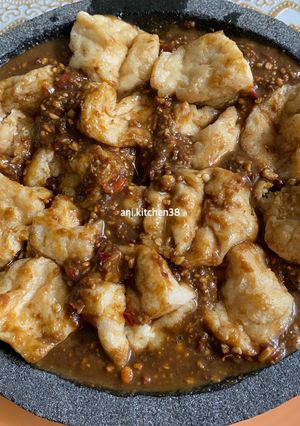 Foto resep Tahu bumbu petis
