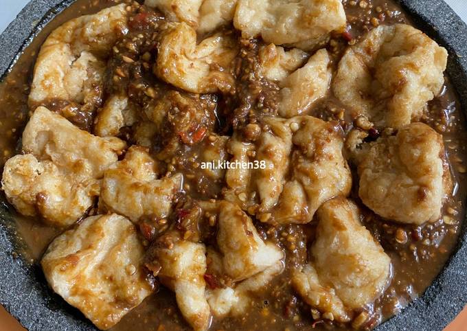 Bagaimana cara membuat Tahu bumbu petis  istimewa