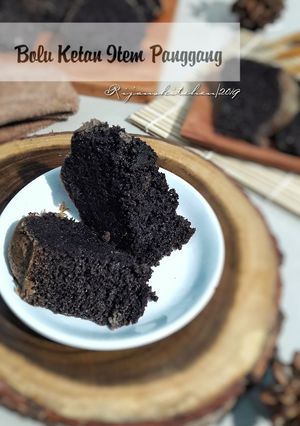 Foto resep Bolu Ketan Hitam Panggang