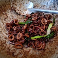 A picture of Adobo Squid.
