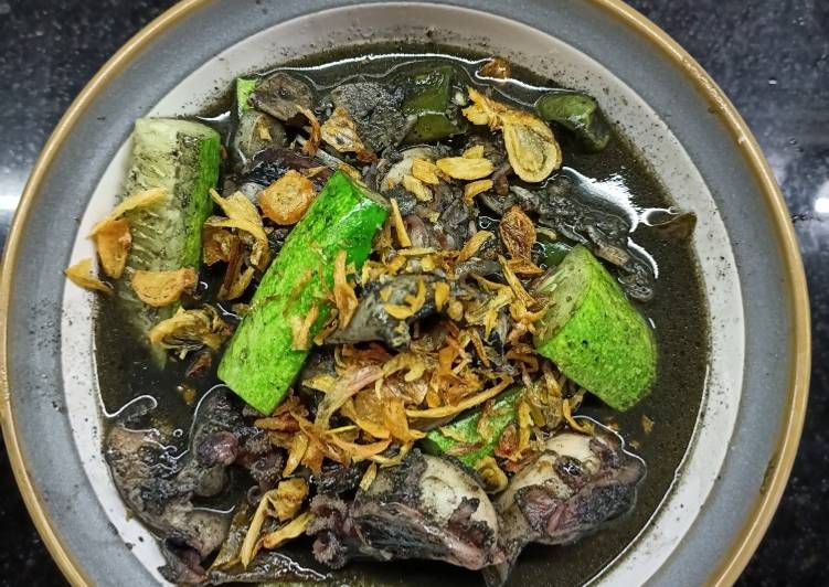 Resep Blackutack a.k.a sotong hitam, Enak