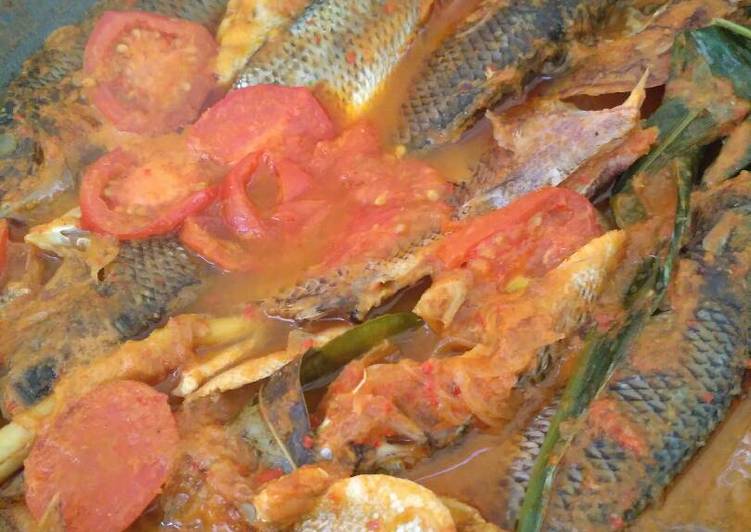 Resep Asam pedas ikan nila 😁 Anti Gagal