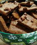 Galletas de chocolate y almendras