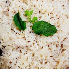 A picture of Bhagary fried rice.
