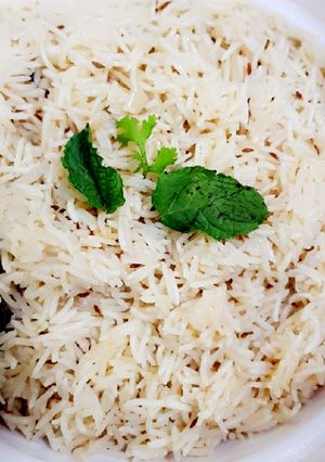 A picture of Bhagary fried rice.