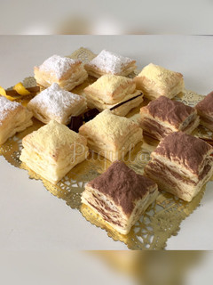 Una foto de Miguelitos 3 cremas pasteleras