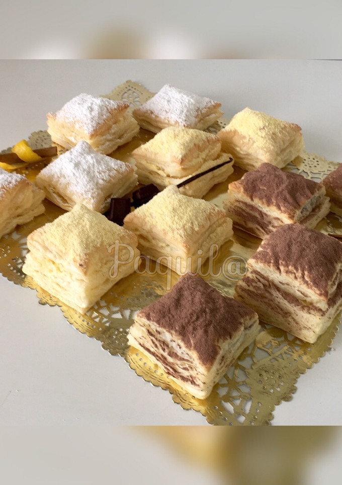 Una foto de Miguelitos 3 cremas pasteleras