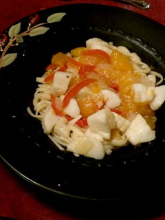 A picture of Citrus Scallops.