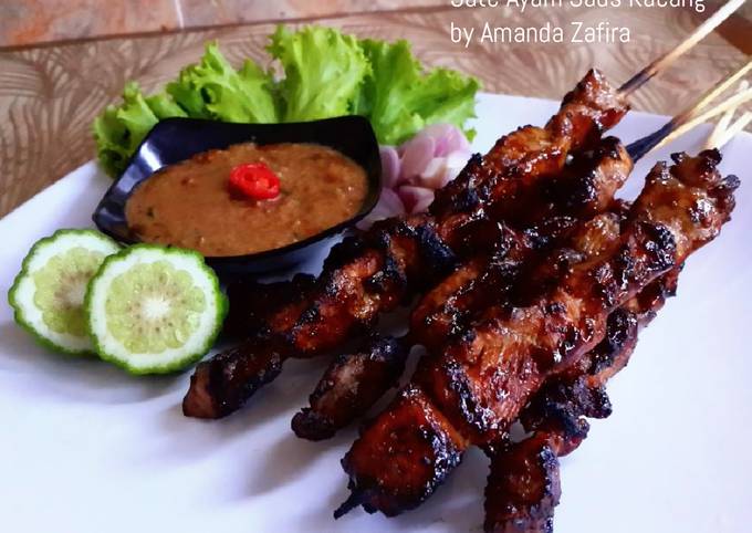 Cara Buat Sate Ayam Saus Kacang Ekonomis