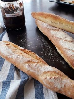 Francia baguette recept fotója