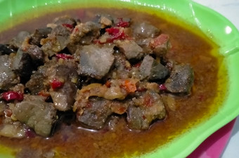 Resep Sambal goreng hati sapi Wajib Dicoba