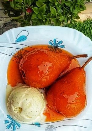 عکسی از دستور گلابی ژله ای