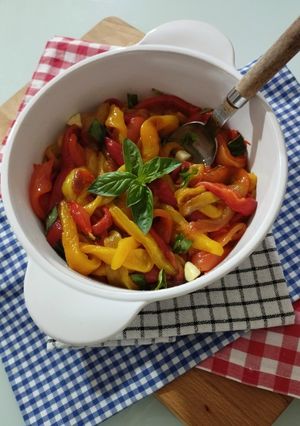 Foto di Peperoni arrostiti, cottura airfryer 🌷