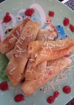 Foto resep Kebab roti isi smoke beef n cheese