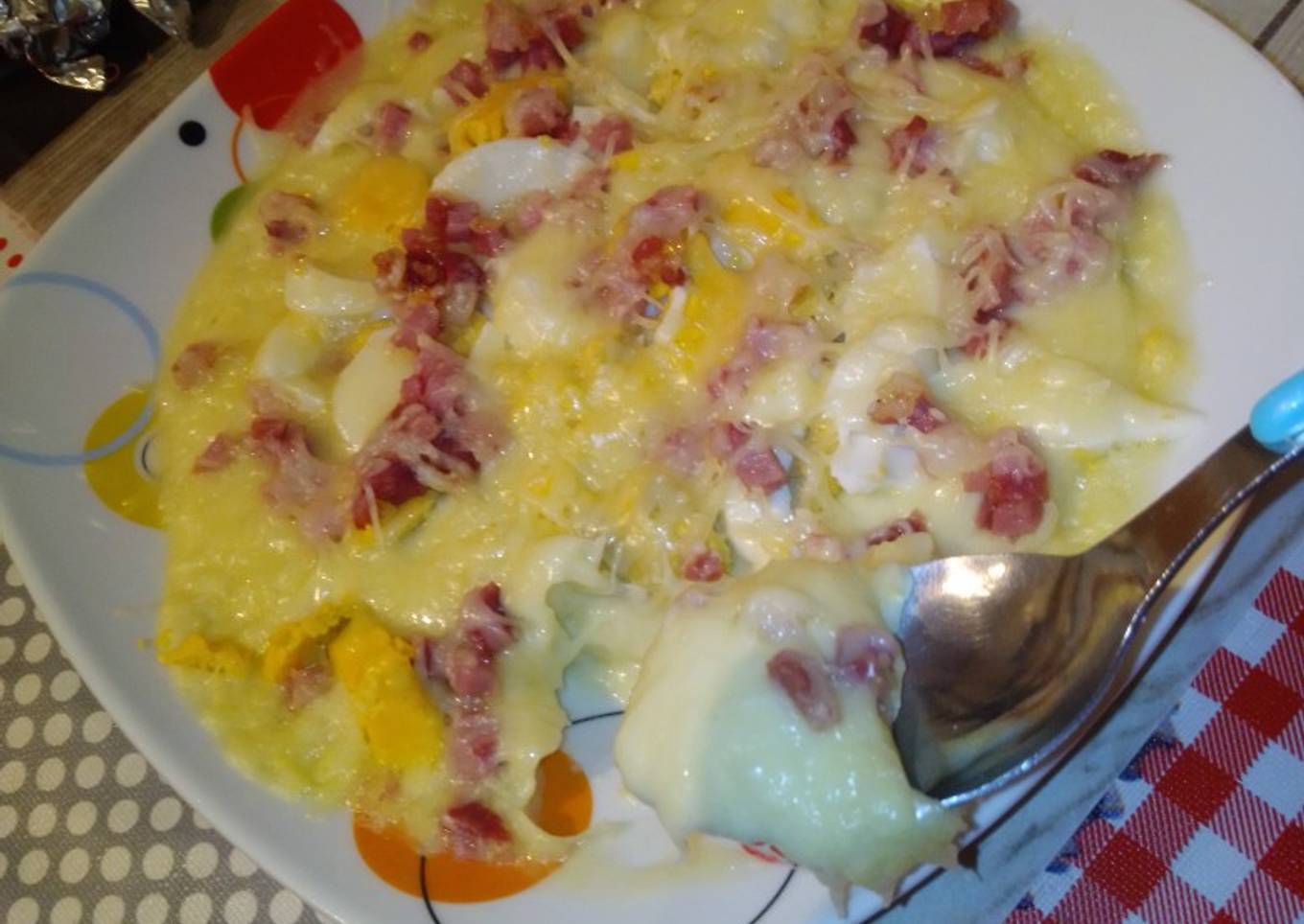 Crema de puerros gratinada en MC